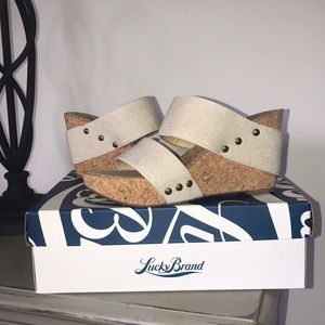 Lucky Brand wedges!